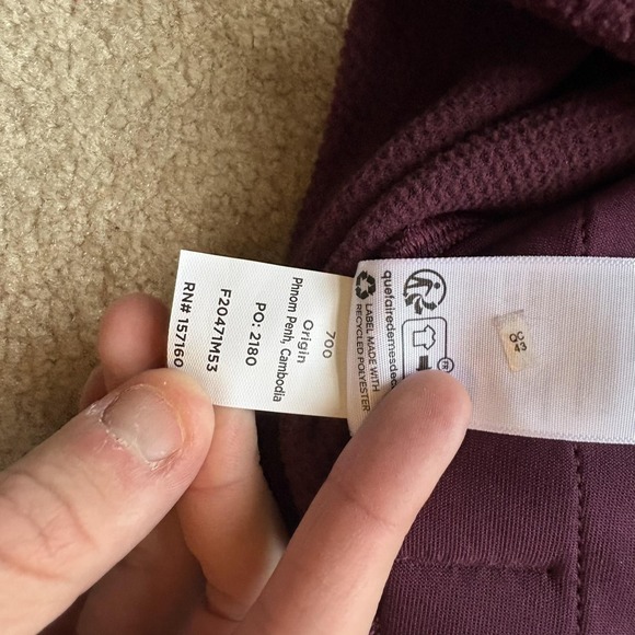 Cotopaxi Teca Fleece Pullover Mens Small Blue Purple Orange Colorblock 1/2 Zip - Picture 9 of 9